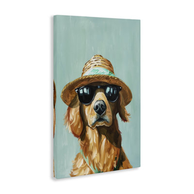 «Beach Ready Dog» par Petals Prints Design