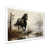 White Single Picture Framed