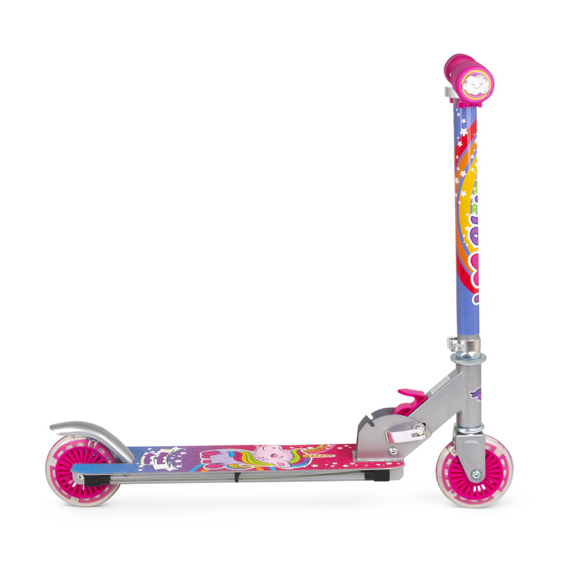 Scooter clignotant: étincelles magiques de licorne