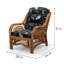 Fauteuil d'appoint Malibu Lounge Living-1194226171