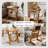 Neil Rubber Wood Nightstand-2065175524