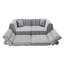 Canapé en éponge à rayures Striped Boucle-755160756