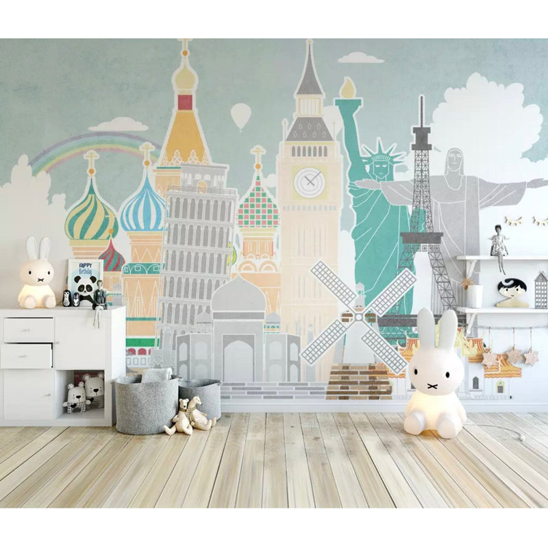 Papier peint amovible Kids, L 9 po x l 15 po