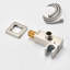 Ensemble de système de douche de plafond avec douche à main et pomme de douche 16 po-117993010