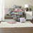 Spacious Calm King Bedding Set Cotton Comfort Modern Style