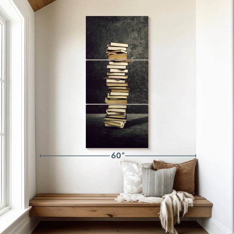 Book Tower, 52" H x 24" W