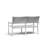 Naples 56'' Wide Rectangle Aluminum Loveseat