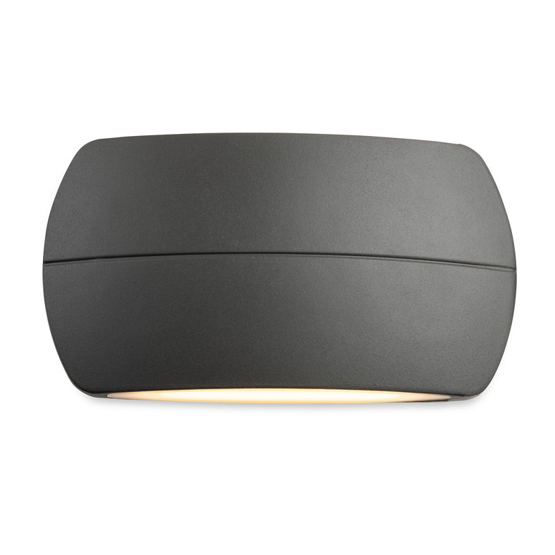 11cm H Integrated LED Outdoor Sconce, Graphite