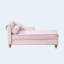 Chaise longue moderne avec revêtement en velours-129598851