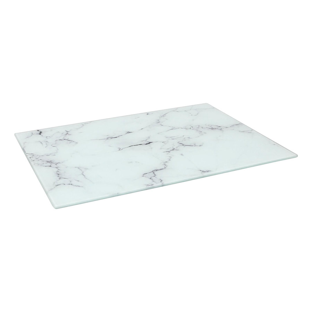 Harbour Housewares - Rectangular Glass Chopping Board