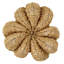 Anguilla Semi-Flush Mount in Blue Wood Beads-1846383554