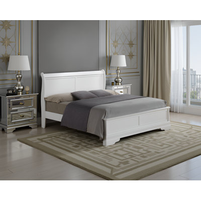Cairns Black Queen Panel Bed