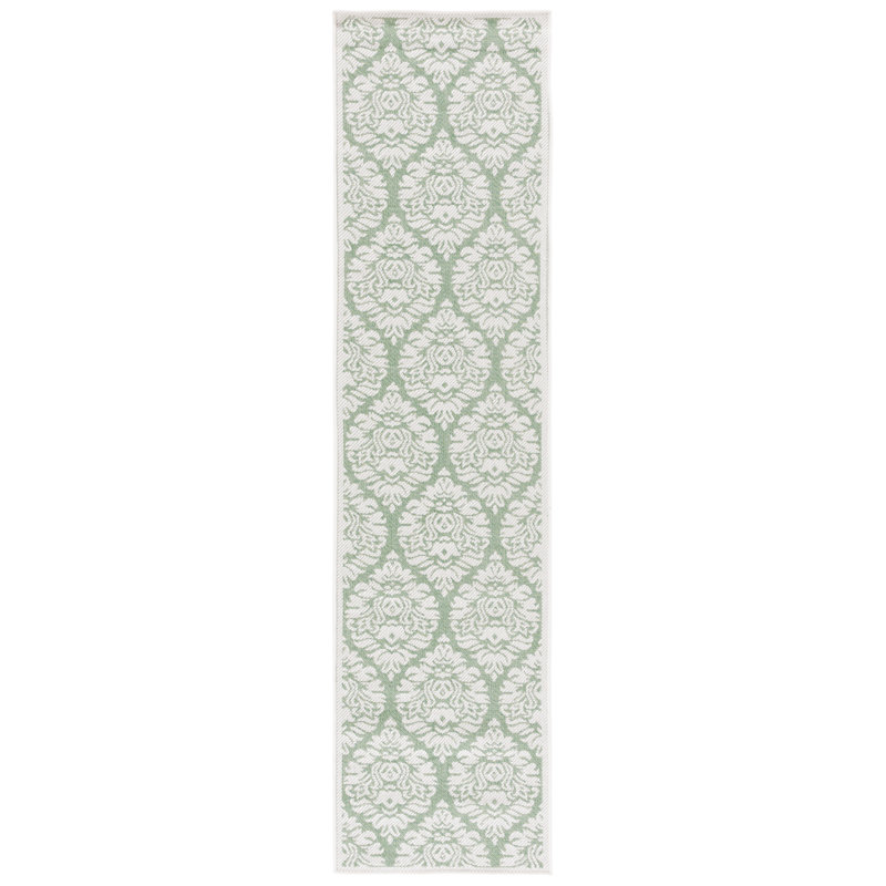 Nalaiya Performance Machine Washable Geometric Indoor/Outdoor Area Rug, Runner 2' x 8'