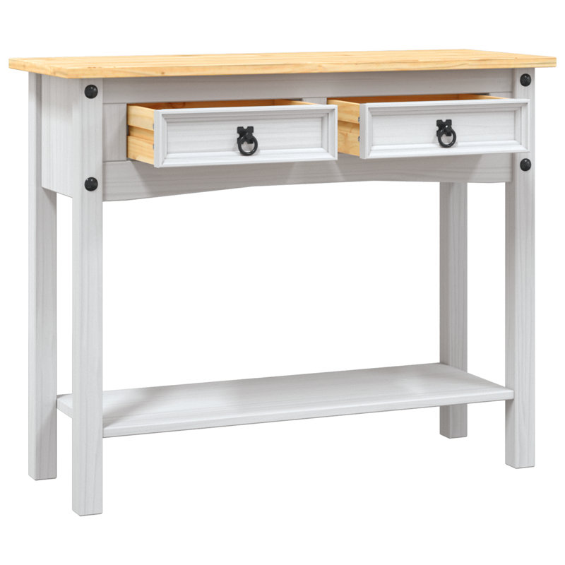 Angelia 90cm Solid Wood Console Table