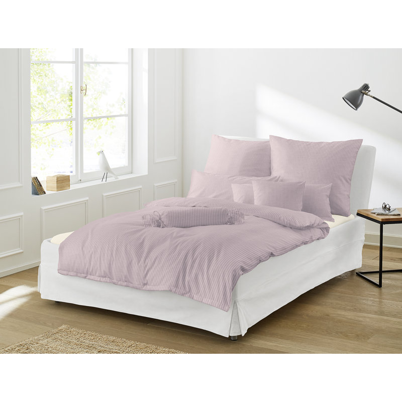 Lumen 2 Piece Duvet Cover Set, 155 x 200cm - 1 Pillowcase (80 x 80 cm), Bright purple