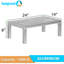 Support à fûts en aluminium 14 po x 24 po x 8 po Capacité de 1 300 lb