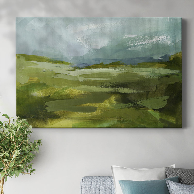 Toile tendue Emerald View II-Gallery, H 18 po x l 27 po