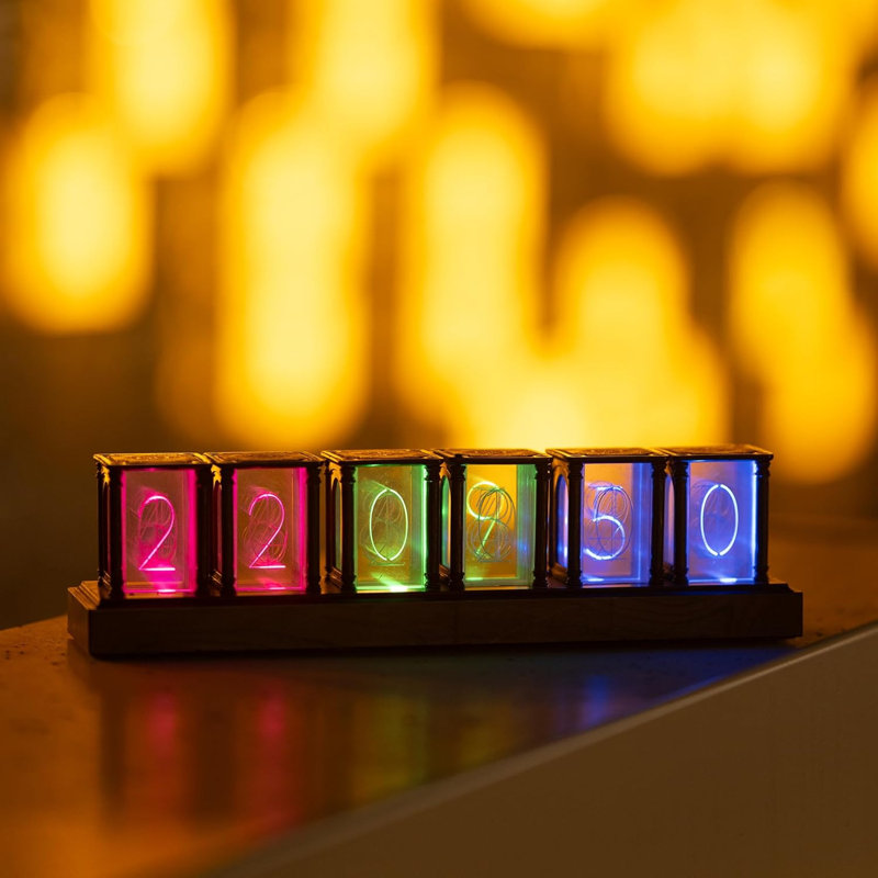 6digit Electronic LED  Simulation Nixie Tube Clock