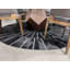 Tapis noir en cuir de vache Juwairia-1926618974