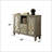 Charming Console Table With Open Compartment And Ornamental Design For Stylish Spaces