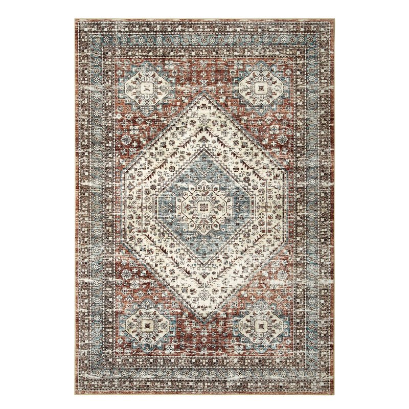 Caong Rectangle Oriental Area Rug, Rectangle 80 x 150cm