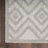 Foundry Select Versatile Diamond Silver Gray Indoor/Outdoor Area Rug-1400308626