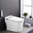 Remote Control Smart Toilet Bidet , Heated Seat, Night , Self-Cleaning Nozzle, Foot Sensor, Led Display Nozzle Toilet, Sensor Flip Control,