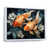 White Floater Framed