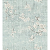 Chinoiserie Animal Print Metallic Wallpaper Roll