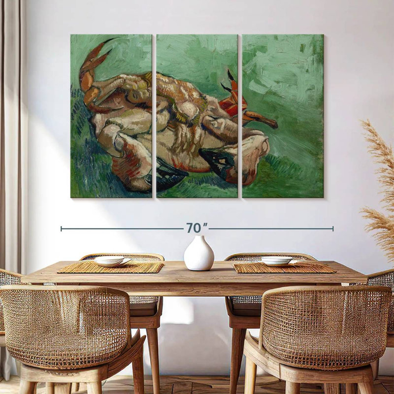 Brampt Crab On Its Back, 42" H x 65" W