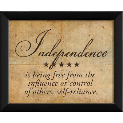 « indépendance definition », art textuel encadré