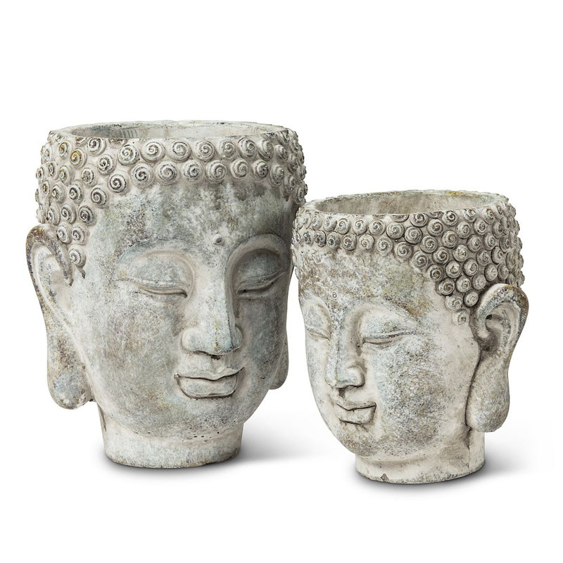 Edgware Statue Planter, 5.5" H x 3" W x 3" D