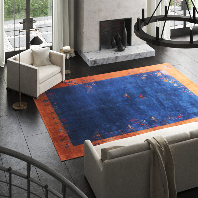 One-of-a-Kind 8'10" X 11'7" Flatweave Area Rug