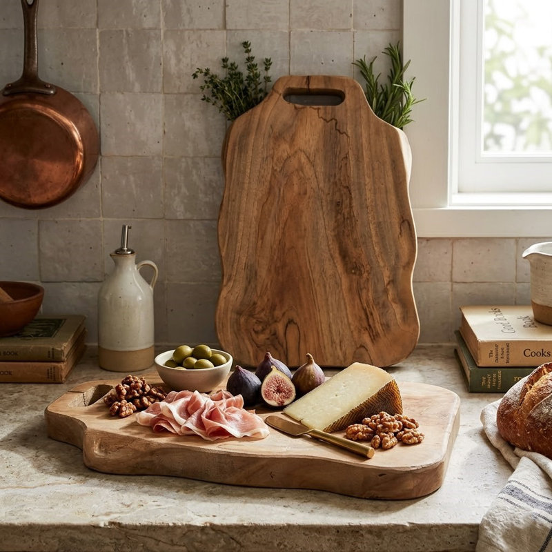TEAK CUTTING BOARD