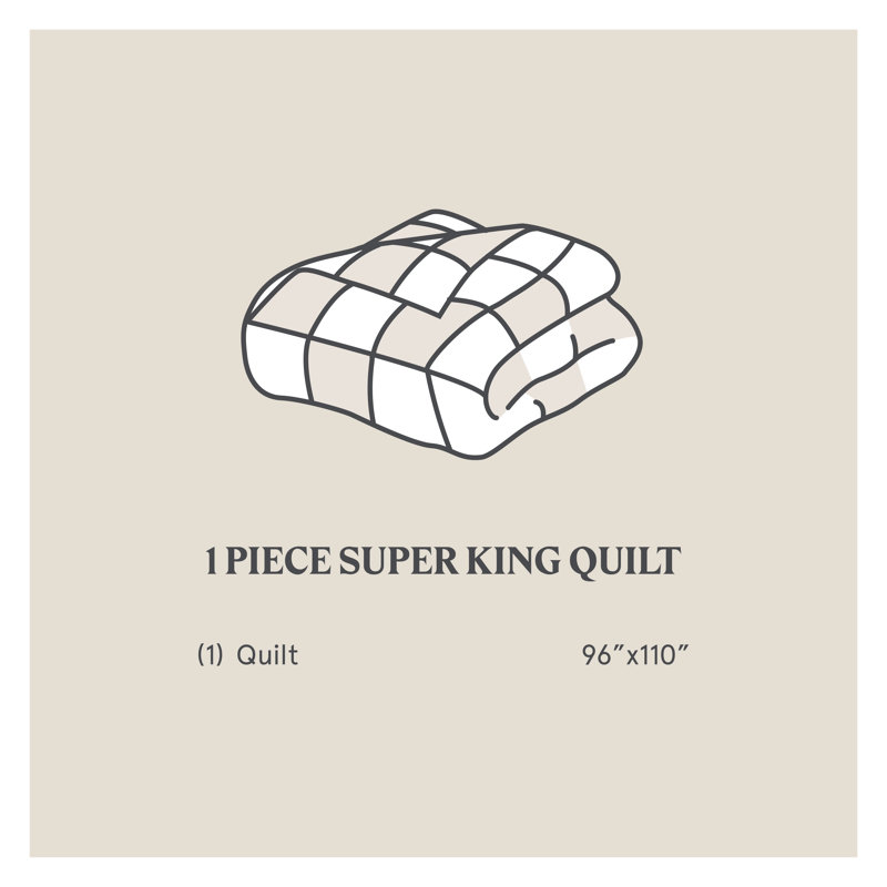 King Green Ochre Velvet Quilt Set