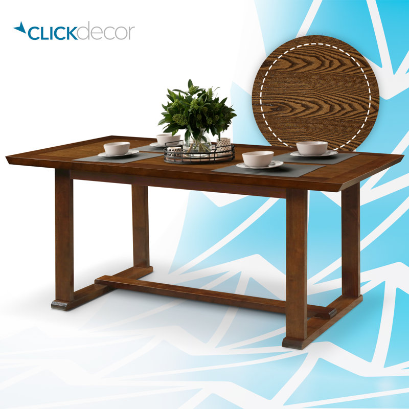 Vaughn ClickDecor Vaughn Solid Wood Dining Table