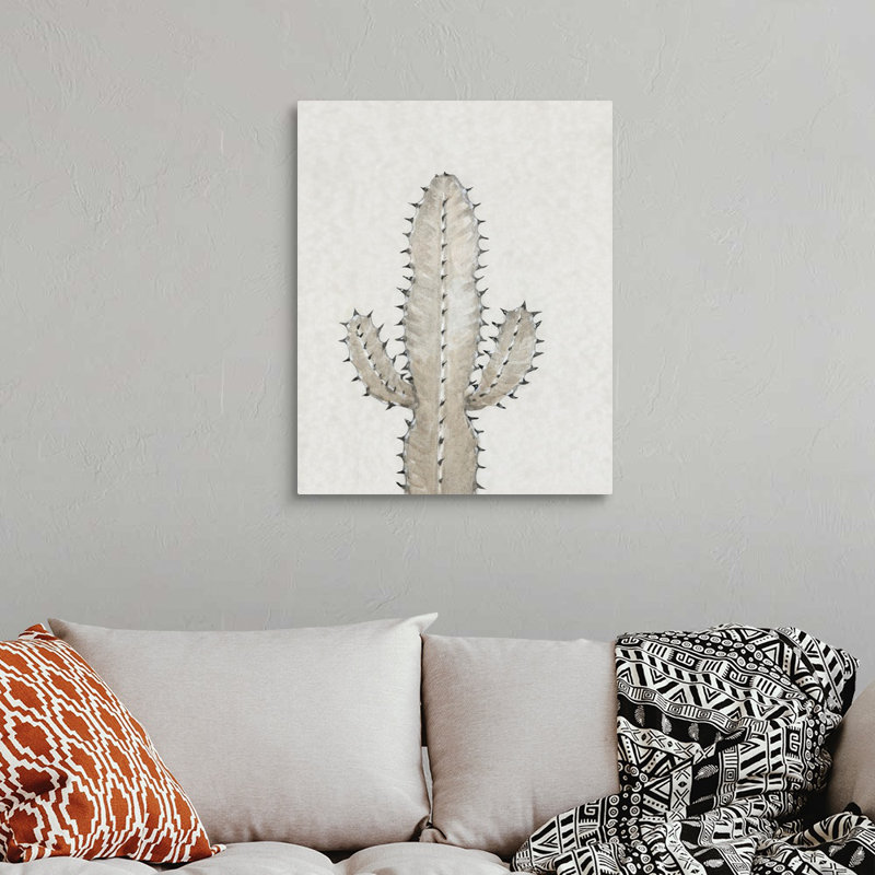 «Cactus Study I» par Timothy O 'Toole - reproduction d'art sur toile, Toile tendue, H 30 po x l 24 po x P 1,25 po