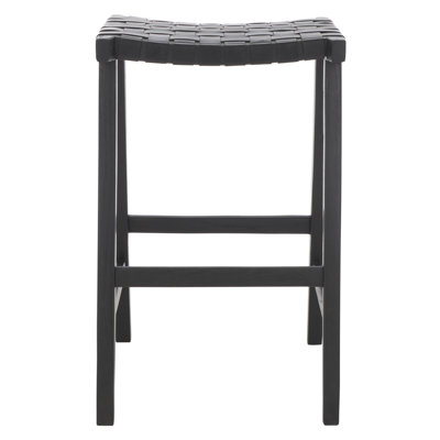 Alston Backless Leather Bar & Counter Stool