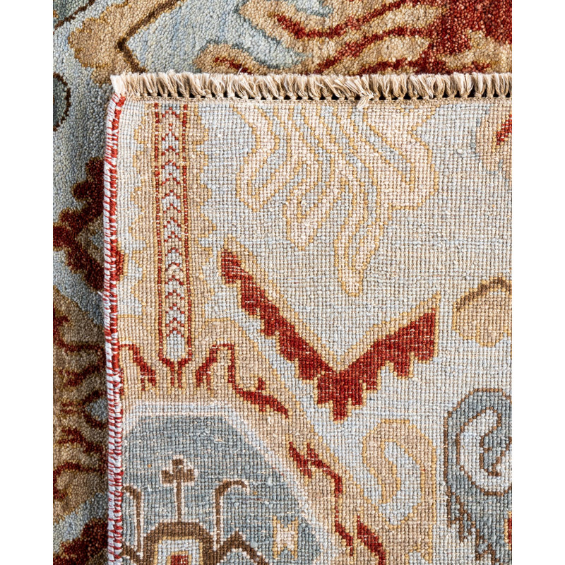 Overdyed One-of-a-Kind 8' 1" x 10' 4" Hand Knotted Area Rug