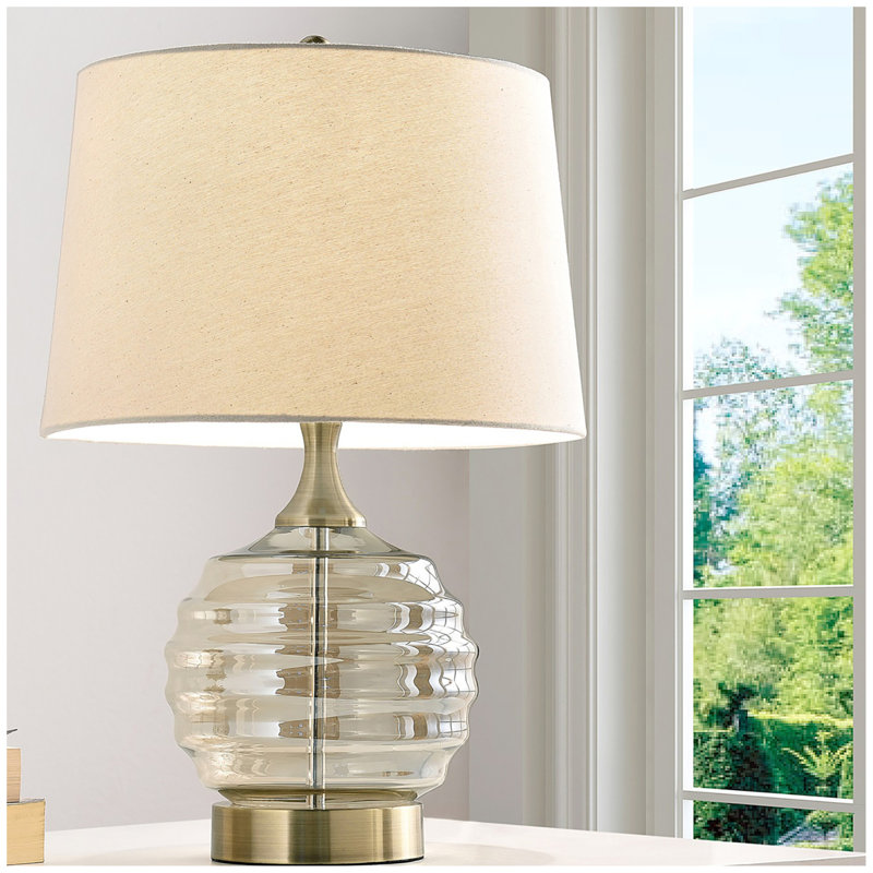 Lampe de table en verre 22,5 "Tuscan Sun