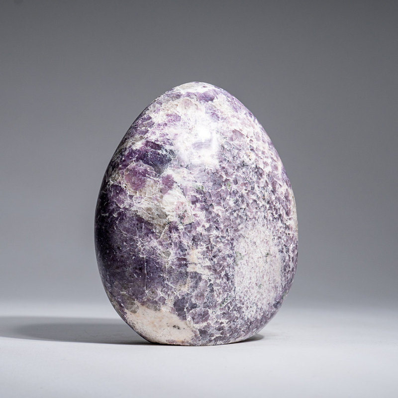 Genuine Polished Lepidolite Freeform (1.7 Lbs), 4.5" H x 4" W x 1.5" D