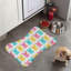 Tapis pastel en forme d'os 1 pièce Pastel Bunny