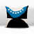 Turquoise / noir / blanc cassé
