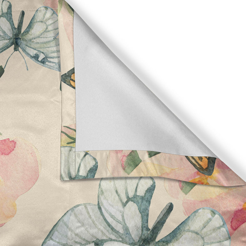 Semi Sheer Curtain Pair