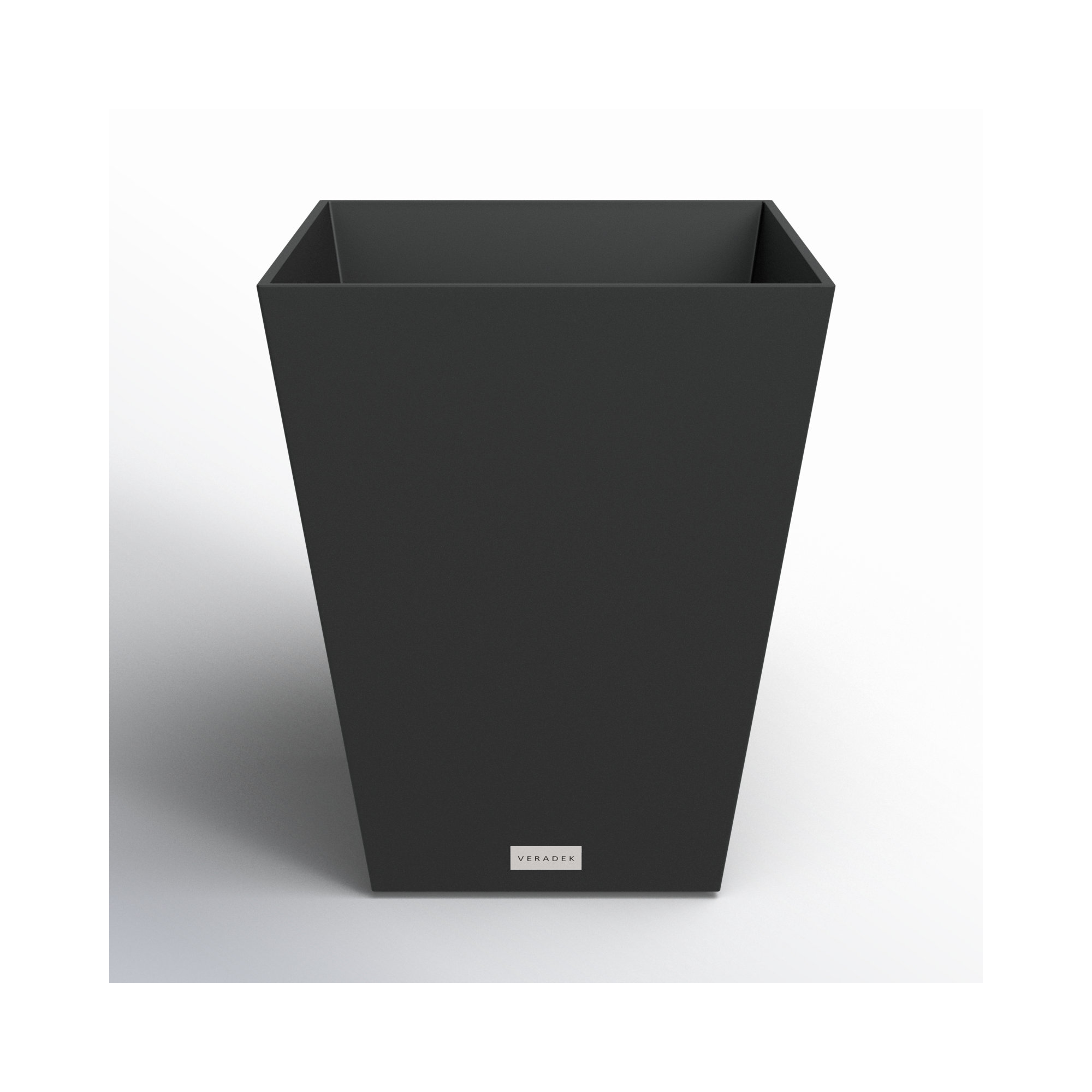 Pure Series Nobleton Planter, Black, 1, 22" H x 19" W x 19" D