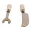 Ensemble d'ustensiles en acier inoxydable Travertine Carving
