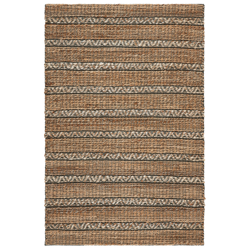 Abdelilah Geometric Flatweave Olive/Natural Area Rug, Rectangle 3' x 5'