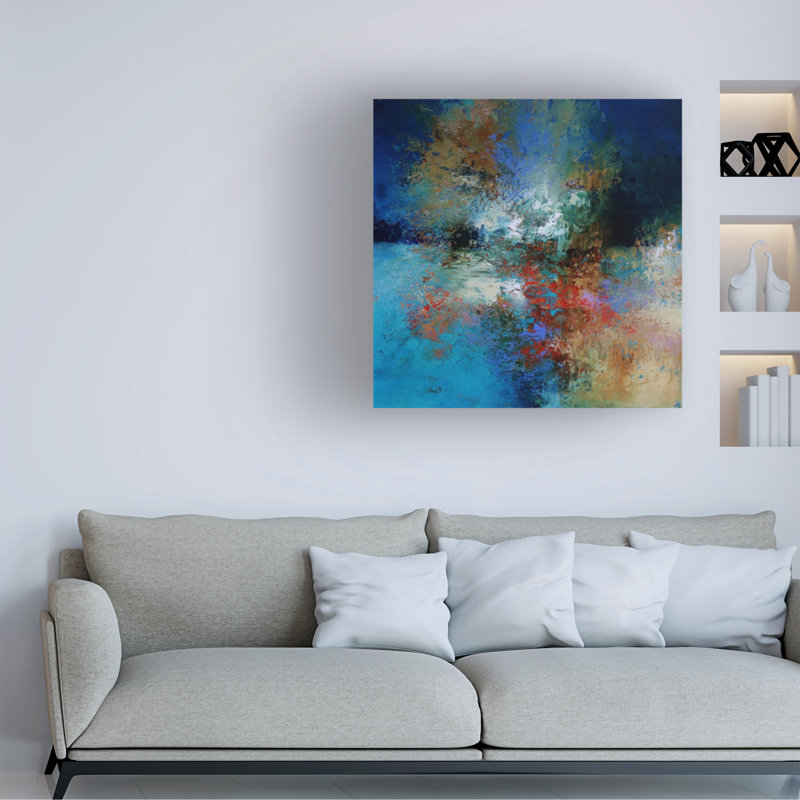 Art mural sur toile tendue - "Cody Hooper", art mural pour la salle de séjour, la chambre à coucher ou le bureau - 24 x 24