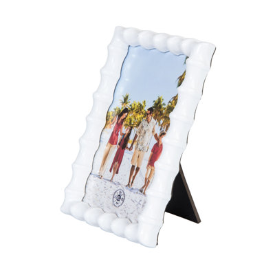 White Bamboo Photo Frame
