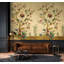 Archbold Floral Grass Cloth Wallpaper